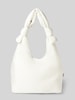 LEFRIK Handtasche mit Knotendetails Modell 'BIWA' Weiss