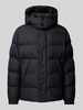 BOSS Steppjacke mit Kapuze Modell 'Corbinian' Black