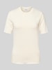 moves T-shirt met geschulpte zoom Offwhite