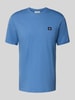 Calvin Klein Jeans T-Shirt mit Label-Patch Hellblau