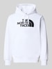 The North Face Hoodie met labelprint Wit