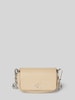 Calvin Klein Jeans Handtasche mit Logo-Applikation Beige