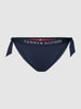 TOMMY HILFIGER Figi bikini z bocznymi wiązaniami model ‘ORIGINAL’ Granatowy