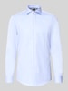 BOSS Slim Fit Businesshemd aus reiner Baumwolle Modell 'H-HANK-SP-B1' Bleu