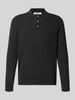 ONLY & SONS koszulka polo o kroju regular fit z mieszanka bawełny model 'MOON' Czarny