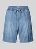 Brax Shorts mit elastischem Bund und Tunnelzug Modell 'MAINE' Dunkelblau