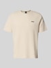 BOSS Regular Fit T-Shirt aus Baumwoll-Mix Offwhite