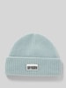 Drykorn Beanie mit Label-Patch Modell 'NEREA' Aqua