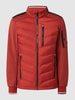 Tom Tailor Jacke mit Kontrasteinsätzen Rot