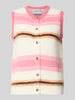 Jake*s Casual Regular Fit Pullunder mit Woll-Anteil Pink