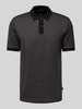 BOSS Regular Fit Poloshirt mit Label-Detail Modell 'Parlay' Black