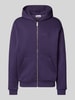 REVIEW Sweatjack met capuchon Paars