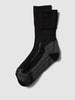 camano Socken mit Label-Print im 2er-Pack Black