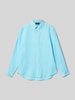 Polo Ralph Lauren Teens Regular fit linnen overhemd met button-downkraag Turquoise