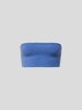 Lisa Yang Bandeau-Top aus Kaschmir Blau