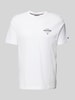 Tommy Hilfiger T-Shirt aus reiner Baumwolle Modell 'ALL AMERICAN' Weiss