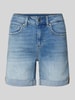 Liu Jo White Regular Fit Jeansshorts im 5-Pocket-Design Hellblau