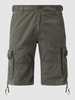 Aeronautica Militare Cargoshorts aus Baumwolle  Olivgrün