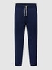Polo Ralph Lauren Sweatpants mit Logo-Stitching Modell 'ATHLETIC' Marineblau