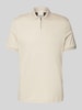 CK Calvin Klein Slim fit poloshirt met logostitching, model 'LIQUID TOUCH' Beige