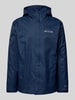 COLUMBIA Softshell-jack met labelprint, model 'Watertight' Marineblauw