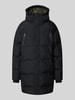 Jack & Jones Steppmantel mit Kapuze Modell 'ALPHA' Black