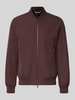 CINQUE Regular Fit Jacke mit Stehkragen Modell 'Rapid' Dunkelrot