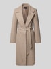 Only Regular Fit Trenchcoat mit Reverskragen Modell 'ALVILDA LIFE' Taupe Melange
