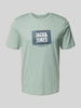 Jack & Jones T-Shirt mit Label-Print Modell 'HUDSON' Mint