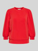 Selected Femme Sweatshirt mit 3/4-Arm Modell 'TENNY' Rot