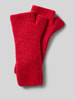 Jake*s Casual Handschuhe mit Woll-Anteil Rot