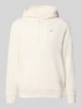 Tommy Jeans Regular fit hoodie van katoenmix Offwhite
