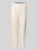 Scotch & Soda Slim Fit Stoffhose mit Gesäßtaschen Modell 'Mott' Offwhite Melange