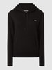 Tommy Jeans Hoodie aus Baumwollmischung  Schwarz