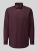 OLYMP Luxor Comfort Fit Businesshemd aus reiner Baumwolle Bordeaux