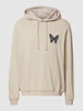 MCNEAL Hoodie mit Statement-Print Beige