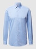OLYMP Level Five Koszula biznesowa o kroju slim fit z dodatkiem streczu Jeansowy niebieski