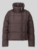 VERO MODA Steppjacke mit hohem Kragen Modell 'JADE' Schoko