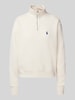 Polo Ralph Lauren Gebreide pullover met ribboorden Offwhite