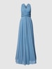 TROYDEN COLLECTION Abendkleid im Infinity-Look Rauchblau