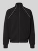 BOSS Green Regular Fit Sweatjacke aus Baumwoll-Mix Black