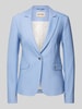 MOS MOSH Blazer met labelapplicatie, model 'Blake' Oceaanblauw