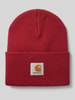 Carhartt Work In Progress Beanie mit Label-Patch Modell 'ACRYLIC WATCH HAT' Bordeaux