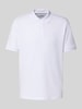 Jack & Jones Poloshirt mit Label-Stitching Modell 'AUSTIN' Weiss