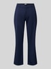 Brax Flared stoffen broek met verkort model, model 'STYLE.MAINE' Marineblauw