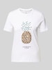 Only Regular Fit T-Shirt aus reiner Baumwolle Modell 'KITA' Weiss