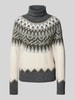 FREE/QUENT Strickpullover mit Rollkragen Modell 'MERLA' Beige