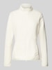 Christian Berg Woman Sweatjacke mit Stehkragen Offwhite