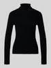 Marc Cain Rollkragenpullover aus Schurwoll-Mix Black