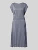 Marc O'Polo Tailliertes Jersey-Kleid mit elastischer Taille Rauchblau